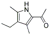 (9ci)-1-(4-乙基-3,5-二甲基-1H-吡咯-2-基)-乙酮結構式_1500-91-0結構式