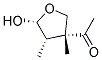 [3r-(3alpha,4beta,5beta)]-1-(四氫-5-羥基-3,4-二甲基-3-呋喃)-乙酮結構式_150097-20-4結構式