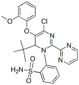 N-[6-氯-5-(2-甲氧基苯氧基)[2,2’-二嘧啶]-4-基]-4-叔丁基苯磺酰胺結(jié)構(gòu)式_150727-06-3結(jié)構(gòu)式