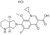 MoxifloxacinStructure,151096-09-2Structure Moxifloxacin Structure,151096-09-2Structure
