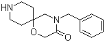 4-(苯基甲基)-1-噁-4,9-二氮雜螺[5.5]-3-十一酮結(jié)構(gòu)式_151096-96-7結(jié)構(gòu)式