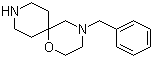 4-(苯基甲基)-1-噁-4,9-二氮雜螺[5.5]十一烷結(jié)構(gòu)式_151096-97-8結(jié)構(gòu)式