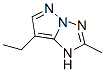 (9ci)-7-乙基-2-甲基-1H-吡唑并[1,5-b][1,2,4]噻唑結(jié)構(gòu)式_151521-40-3結(jié)構(gòu)式