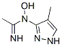 n-羥基-n-(4-甲基-1H-吡唑-3-基)-鹽酸乙脒結構式_151521-56-1結構式