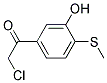 (9ci)-2-氯-1-[3-羥基-4-(甲基硫代)苯基]-乙酮結構式_151792-80-2結構式
