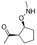 順式-(9ci)-1-[2-[(甲基氨基)氧基]環(huán)戊基]-乙酮結(jié)構(gòu)式_152341-49-6結(jié)構(gòu)式