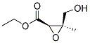Oxiranecarboxylic acid, 3-(hydroxymethyl)-3-methyl-, ethyl ester, (2r-trans)-Structure,153116-48-4Structure Oxiranecarboxylic acid, 3-(hydroxymethyl)-3-methyl-, ethyl ester, (2r-trans)- Structure,153116-48-4Structure
