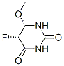 順式-(9ci)-5-氟二氫-6-甲氧基-2,4(1H,3h)-嘧啶二酮結(jié)構(gòu)式_154121-06-9結(jié)構(gòu)式