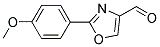 2-(4-甲氧基苯基)-噁唑-4-甲醛結(jié)構(gòu)式_154136-90-0結(jié)構(gòu)式