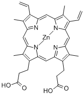 Protoporphyrinato zinc Structure,15442-64-5Structure
