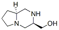 (3R-反式)-(9CI)-八氫吡咯并[1,2-a]吡嗪-3-甲醇結(jié)構(gòu)式_155225-19-7結(jié)構(gòu)式