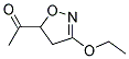 (9ci)-1-(3-乙氧基-4,5-二氫-5-異噁唑基)-乙酮結(jié)構(gòu)式_155430-82-3結(jié)構(gòu)式