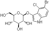 5-Bromo-4-chloro-3-indolyl-beta-D-glucosideStructure,15548-60-4Structure 5-Bromo-4-chloro-3-indolyl-beta-D-glucoside Structure,15548-60-4Structure