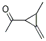 (9ci)-1-(2-甲基-3-亞甲基環(huán)丙基)-乙酮結構式_156541-80-9結構式