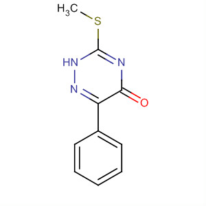 3-(甲基硫代)-6-苯基-1,2,4-噻嗪-5(2H)-酮結構式_1566-37-6結構式