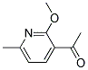 (9ci)-1-(2-甲氧基-6-甲基-3-吡啶)-乙酮結(jié)構(gòu)式_156630-73-8結(jié)構(gòu)式