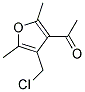 (9ci)-1-[4-(氯甲基)-2,5-二甲基-3-呋喃]-乙酮結(jié)構(gòu)式_157134-96-8結(jié)構(gòu)式