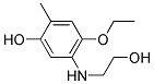 (9CI)-4-乙氧基-5-[(2-羥基乙基)氨基]-2-甲基-苯酚結(jié)構(gòu)式_157231-32-8結(jié)構(gòu)式