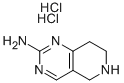 2-氨基-5,6,7,8-四氫吡啶并-[4,3-D]-嘧啶雙鹽酸鹽結(jié)構(gòu)式_157327-50-9結(jié)構(gòu)式