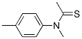 n-甲基-n-(4-甲基苯基)-乙烷硫代酰胺結(jié)構(gòu)式_15753-42-1結(jié)構(gòu)式
