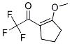 (9ci)-2,2,2-三氟-1-(2-甲氧基-1-環(huán)戊烯-1-基)-乙酮結(jié)構(gòu)式_158432-46-3結(jié)構(gòu)式