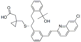 MontelukastStructure,158966-92-8Structure Montelukast Structure,158966-92-8Structure