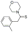 2-(2-甲基苯基)-1-(4-嗎啉)乙烷硫酮結(jié)構(gòu)式_159298-79-0結(jié)構(gòu)式