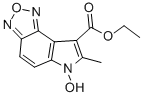 6-羥基-7-甲基-6H-[1,2,5]噁二唑o[3,4-e]吲哚-8-羧酸乙酯結(jié)構(gòu)式_159325-86-7結(jié)構(gòu)式