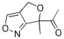 (9ci)-1-(6-甲基-4H,6h-呋喃并[3,4-c]異噁唑-6-基)-乙酮結(jié)構(gòu)式_159719-36-5結(jié)構(gòu)式