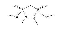 Tetramethyl methylenediphosphonate Structure,16001-93-7Structure