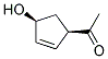 順式-(9ci)-1-(4-羥基-2-環(huán)戊烯-1-基)-乙酮結(jié)構(gòu)式_160733-40-4結(jié)構(gòu)式