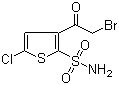 3-(Bromoacetyl)-5-chloro-2-thiophenesulfonamide Structure,160982-11-6Structure
