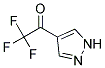 (9ci)-2,2,2-三氟-1-(1H-吡唑-4-基)-乙酮結(jié)構(gòu)式_161957-47-7結(jié)構(gòu)式