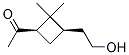 (9ci)-1-[3-(2-羥基乙基)-2,2-二甲基環(huán)丁基]-乙酮結(jié)構(gòu)式_162061-50-9結(jié)構(gòu)式