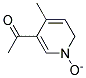 (9ci)-1-(4-甲基-1-氧化物-3-吡啶)-乙酮結(jié)構(gòu)式_162150-31-4結(jié)構(gòu)式