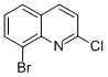 8-BROMO-2-CHLOROQUINOLINE Structure,163485-86-7Structure