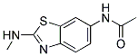 (8ci)-n-[2-(甲基氨基)-6-苯并噻唑]-乙酰胺結(jié)構(gòu)式_16349-37-4結(jié)構(gòu)式