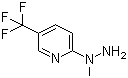1-甲基-1-[5-(三氟甲基)-2-吡啶]肼結(jié)構(gòu)式_163620-24-4結(jié)構(gòu)式