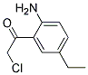 (9ci)-1-(2-氨基-5-乙基苯基)-2-氯-乙酮結(jié)構(gòu)式_164788-90-3結(jié)構(gòu)式