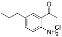 (9ci)-1-(2-氨基-5-丙基苯基)-2-氯-乙酮結(jié)構(gòu)式_164788-92-5結(jié)構(gòu)式
