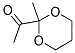 (9ci)-1-(2-甲基-1,3-二噁烷-2-基)-乙酮結(jié)構(gòu)式_165544-13-8結(jié)構(gòu)式