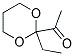 (9ci)-1-(2-乙基-1,3-二噁烷-2-基)-乙酮結(jié)構(gòu)式_165544-14-9結(jié)構(gòu)式