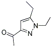 (9ci)-1-(1,5-二乙基-1H-吡唑-3-基)-乙酮結構式_165743-61-3結構式