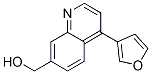 4-呋喃-7-羥基甲基喹啉結(jié)構(gòu)式_168154-44-7結(jié)構(gòu)式