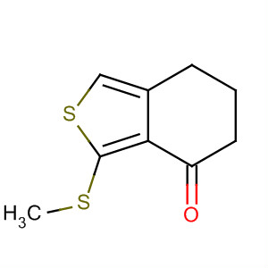 3-(甲基硫代)-6,7-二氫苯并[c]噻吩-4(5h)-酮結(jié)構(gòu)式_168279-57-0結(jié)構(gòu)式