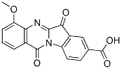 Indolo[2,1-b]quinazoline-8-carboxylic acid, 6,12-dihydro-4-methoxy-6,12-dioxo- Structure,169038-57-7Structure