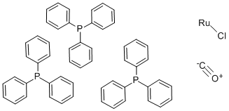 Carbonylchlorohydrotris(triphenylphosphine)rutheniumStructure,16971-33-8Structure Carbonylchlorohydrotris(triphenylphosphine)ruthenium Structure,16971-33-8Structure