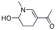 (9ci)-1-(1,4,5,6-四氫-6-羥基-1-甲基-3-吡啶)-乙酮結構式_170232-97-0結構式
