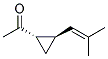 (9ci)-1-[2-(2-甲基-1-丙烯基)環(huán)丙基]-乙酮結(jié)構(gòu)式_170552-91-7結(jié)構(gòu)式