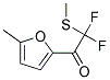 (9ci)-2,2-二氟-1-(5-甲基-2-呋喃)-2-(甲基硫代)-乙酮結構式_170654-37-2結構式